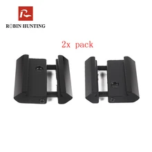 Робин охотничья Тактическая Винтовка стальной материал 11 мм до 20 мм оснастка адаптер ласточкин хвост Picatinny Weaver для страйкбола ружье прицела