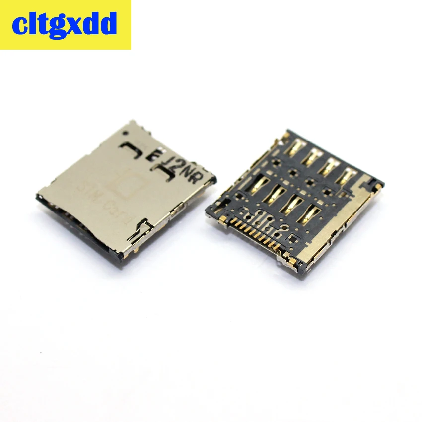 

cltgxdd 2pcs New Sim Card Reader Socket Connector Slot Tray for ASUS Fonepad 7 FE7010CG K004 FE375CG/CL ME375/FE7530 K019 K01Q
