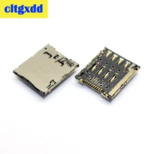 

cltgxdd 2pcs New Sim Card Reader Socket Connector Slot Tray for ASUS Fonepad 7 FE7010CG K004 FE375CG/CL ME375/FE7530 K019 K01Q