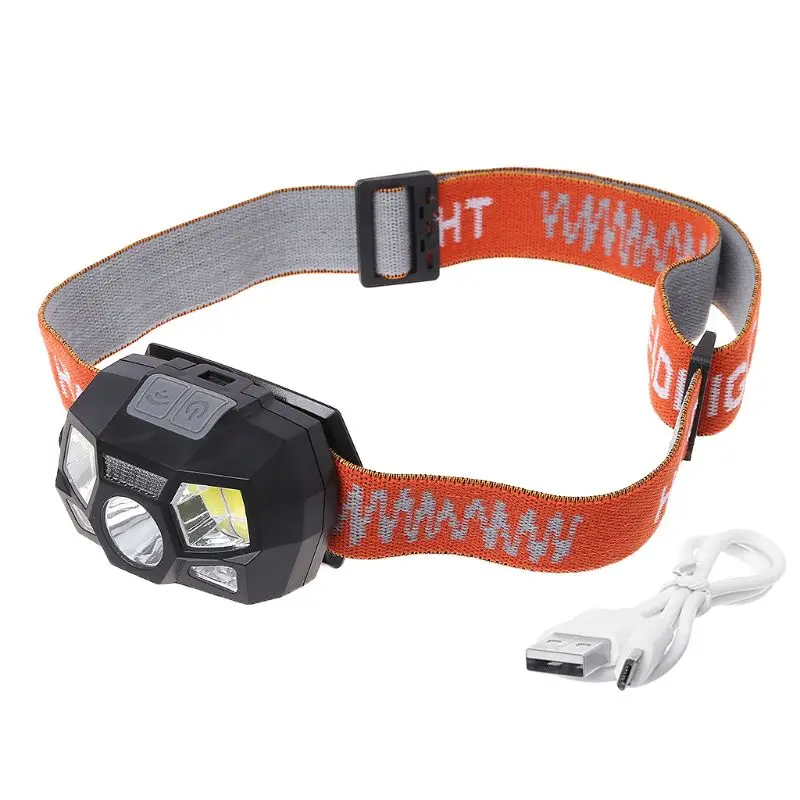 

Waterproof Glare Headlight Motion Sensor Control Powerful Headlamp Outdoor Portable Flashlight