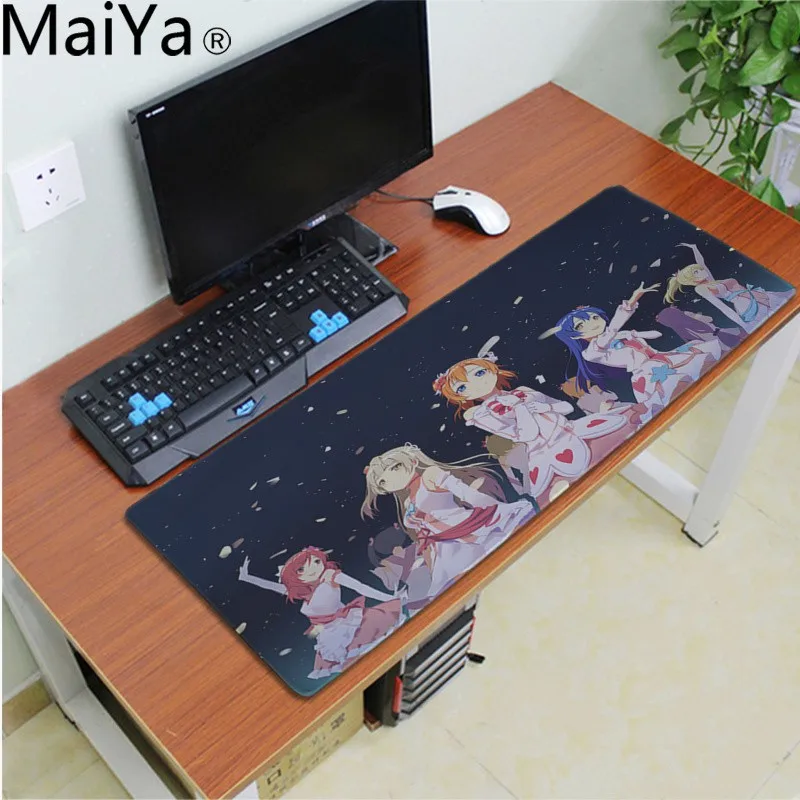 Подарок MaiYa Boy Pad Love Live! Индивидуальные коврики для мышки для ноутбука аниме прочный коврик для мыши резиновый коврик для мыши Pad - Цвет: LockEdge 30x80cm