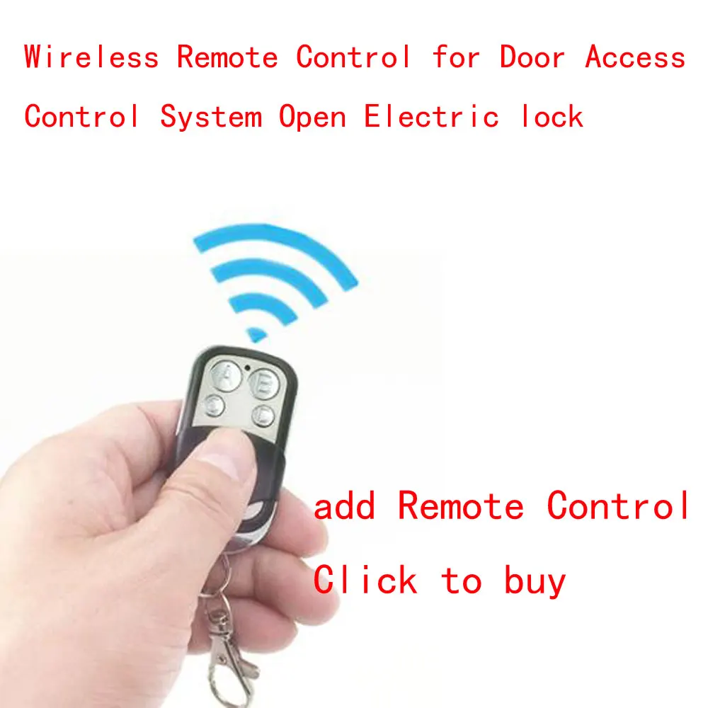 

Door Remote Control Wireless Remote Control for Door Access Control System Open Electric lock