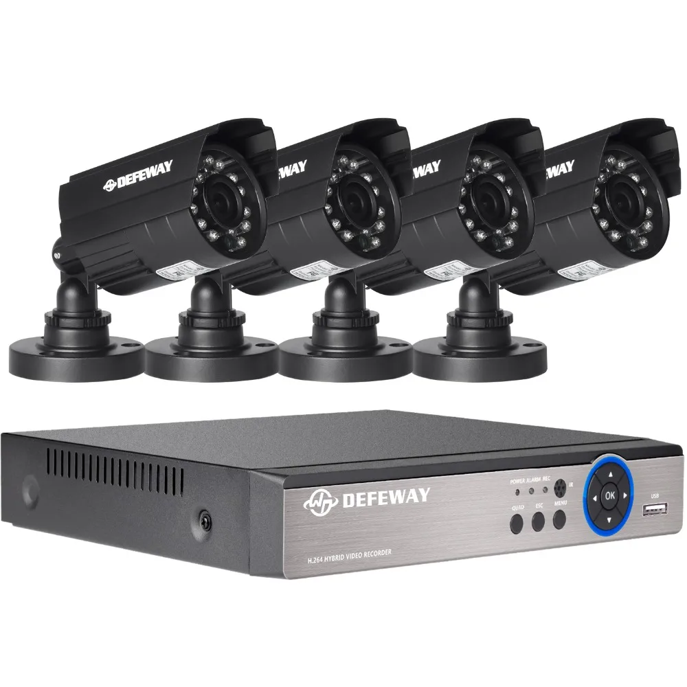 Battery Operated Security Camera >> DEFEWAY 8CH 1200TVL CCTV Camera Home Security Video ... Battery Operated Security Camera >> DEFEWAY 8CH 1200TVL CCTV Camera Home Security Video ...