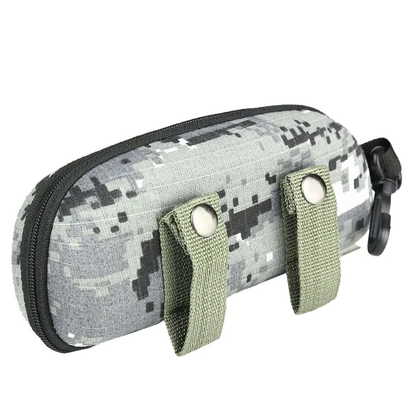 Портативный Чехол для очков жесткий Тактический EVA Camo Молл пряжка солнцезащитные