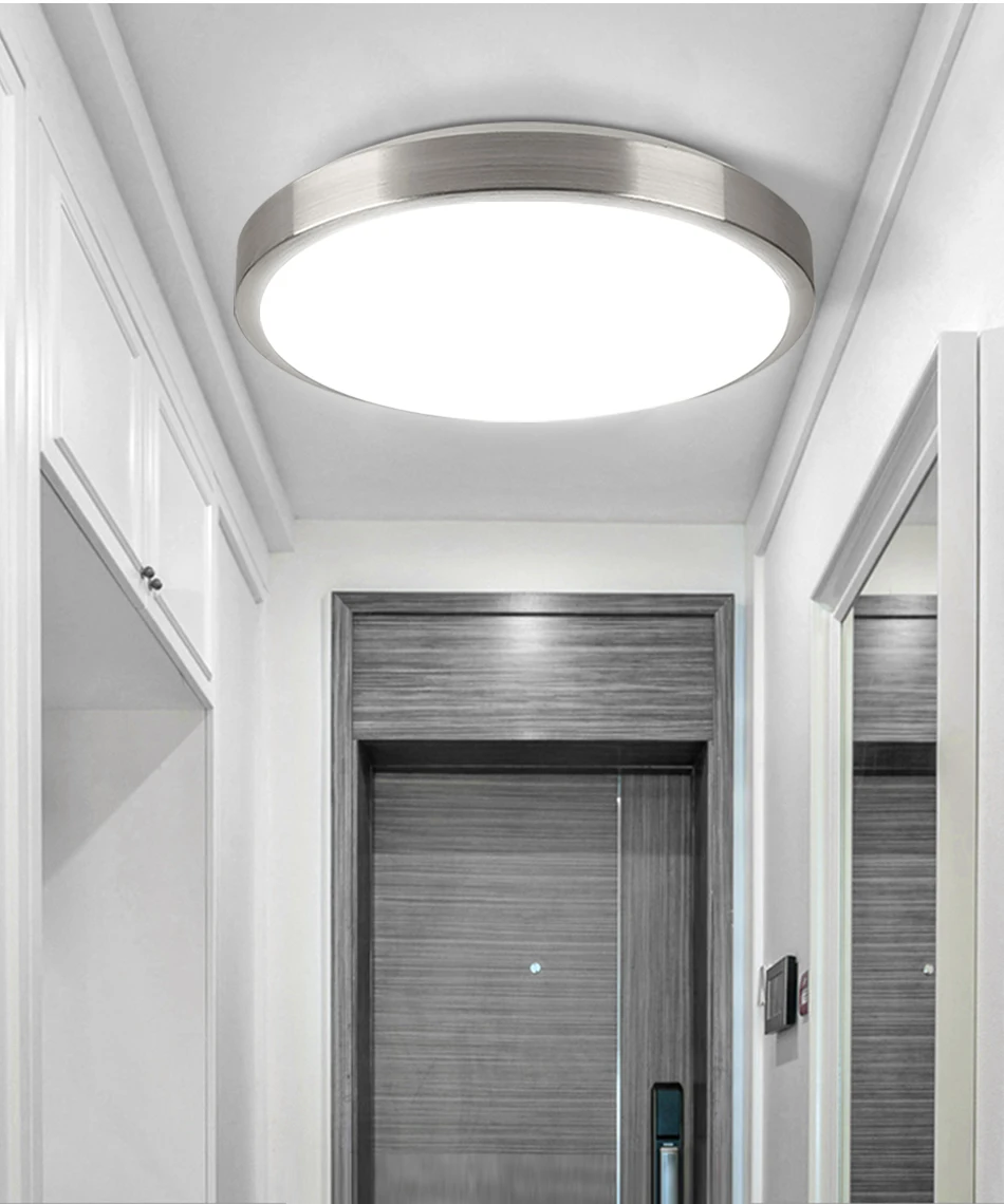 Современный светодиодный потолочный светильник ing светильник поверхностное крепление для гостиной спальни ванной комнаты пульт дистанционного управления домашняя отделка кухни