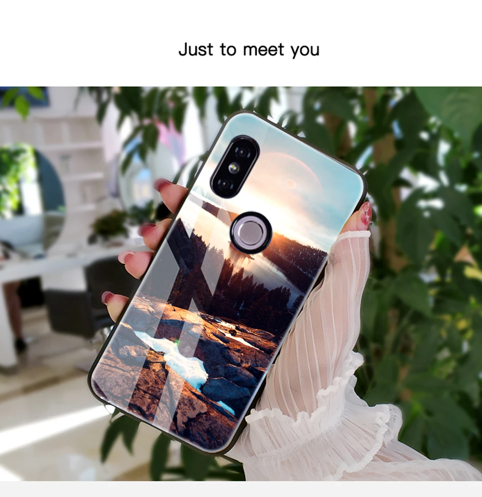  TOMKAS Tempered Glass Silicon Case For Xiaomi Redmi Note 5 Pro 4X Cover Redmi 5 Plus 4X Global Phone Case For Xiaomi Mi A1 Space (22)