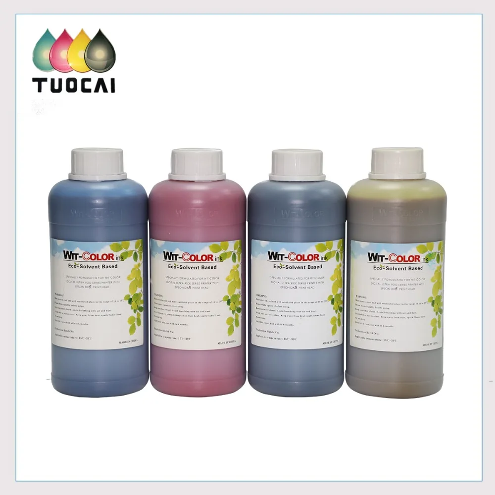 

dx4 dx5 dx7 print head Wit-color dx5 eco solvent ink 1 bottle