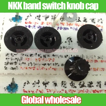 

1pcs Japan NKK band switch knob cap / potentiometer knob cap / half hole 3MMF / 19MM * 13MM