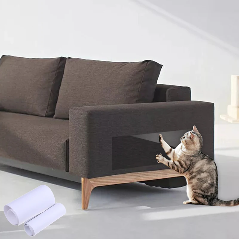 Couch guard Pet Cat Scratching claw protector Guard Mat Cats Post Furniture Sofa Claw Protector Pads For sofa 2Pcs | Дом и сад