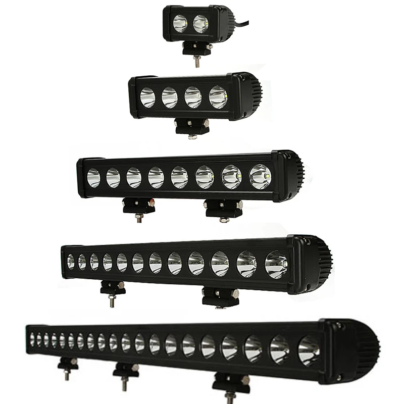 20w 40w 80w 120w 160w 200w 260w 4 8 15 22 28 38 47inch led light bar 4x4 led bar offroad light bar work light barra led uaz spot flood combo beam atv light led 24V truck mining for jeep wrangler driving barras le