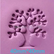 Древо жизни шаблон Мини поделки мыло штамп chaprter печать 4*4 см zz041