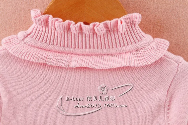 Новые зимние свитера модные свитера с цветами для девочек детская одежда высокого качества Y1222