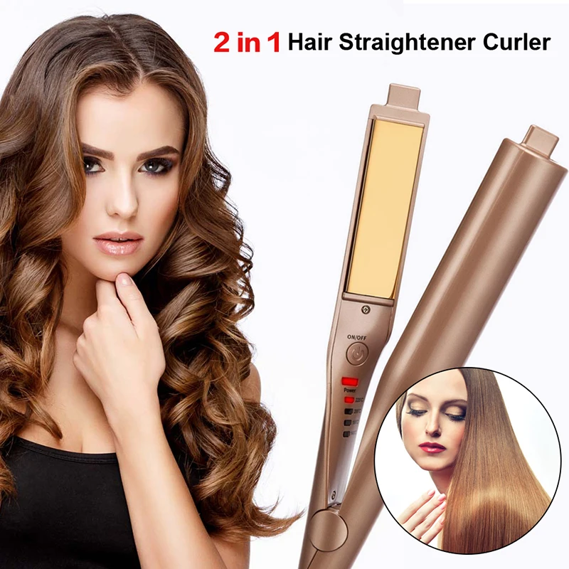 2017 Hair Curler Curling Iron Professional Hair Wipers Hair Curler Salon Quality 2 in 1 Hair