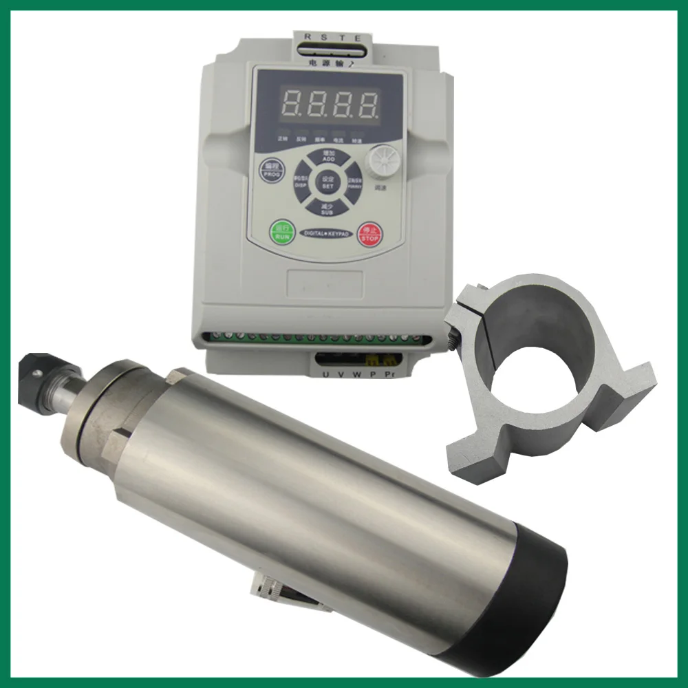 CNC spindle kit ER 20 2.2KW air cooling spindle motor 4 bearing+2.2KW