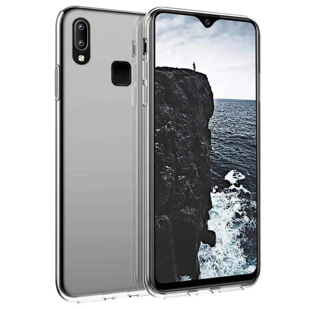 

Crystal Anti Scratch Shock Absorption Impact Case with Back Shell Protective Case For Vivo U1 Y95 Y91 Y91i Clear