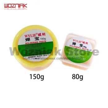 

WyLie 80g/150g Scaling powder Solder paste Welding oil Maintenance welding must be necessary Lead-free soldering agent