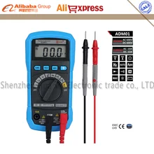 Bside ADM01 Auto Ranging Digital Multimeter DMM DC AC Voltage Current HZ Meter Frequency Tester Diode Continuity Test