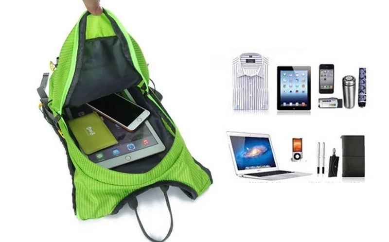 Flash Deal Waterproof MTB Bike Hydration Breathable 15L Backpack+2L Water Bags Large Capacity Bicycle Bags Cycling Knapsack Travel Packsack 51