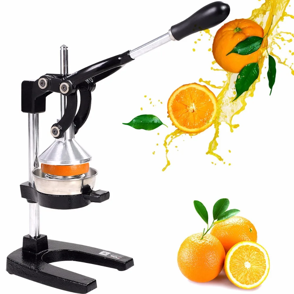 Goplus Hand Press Manual Fruit Juicer Juice Squeezer Citrus Orange