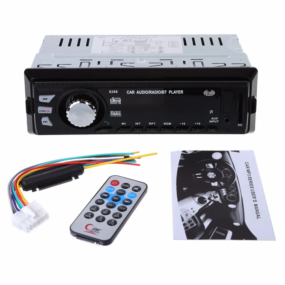 

Bluetooth Car Stereo Audio Player In-Dash 12V Aux Receiver SD/USB/MP3 FM Radio G6KC