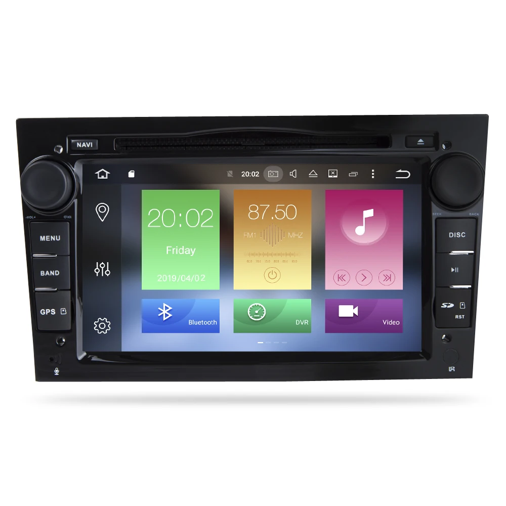 Discount 4G RAM Android 9.0 Car DVD Stereo for Opel Astra H Zafira Vivaro Vectra Tigra Corsa CRadio GPS Navigation Video Audio headunit 3