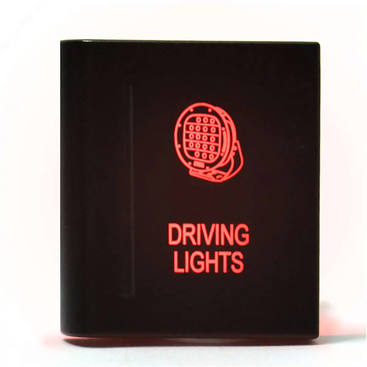 Driving Light 12 В 3 А пластиковый светодиодный кнопочный переключатель, светильник для вождения, панель включения выключения, тумблер Для VW Amarok PSWA107R, подходит только для правой стороны - Цвет: Driving Light