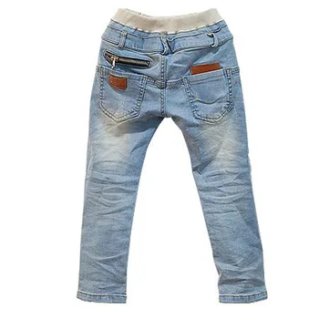 Boys Jeans Newest style Light-color soft denim trousers 2019 Spring Autumn fashion kids jean for age 3 to 13 years old  B135 3