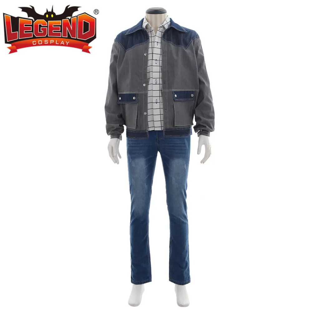 Back to the Future Marty McFly Halloween Carnival Cosplay Costume for Men - Movie Outfit image 5