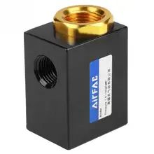 Прочный алюминиевый сплав 1/4 дюймов Пневматический воздушный поток быстрый клапан управления выхлопом