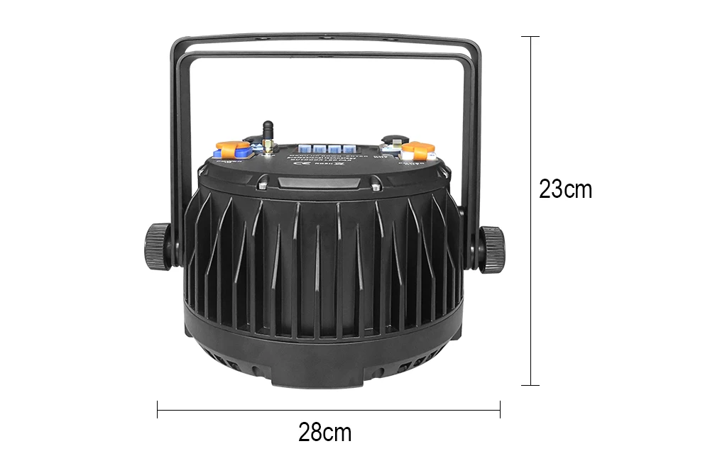 IMRELAX Беспроводной Батарея Водонепроницаемый 12*18 w RGBWA+ УФ 6in1 светодиодный Par Может свет молчание открытый сценический мигающий свет уличные светодиодные DMX стандартные