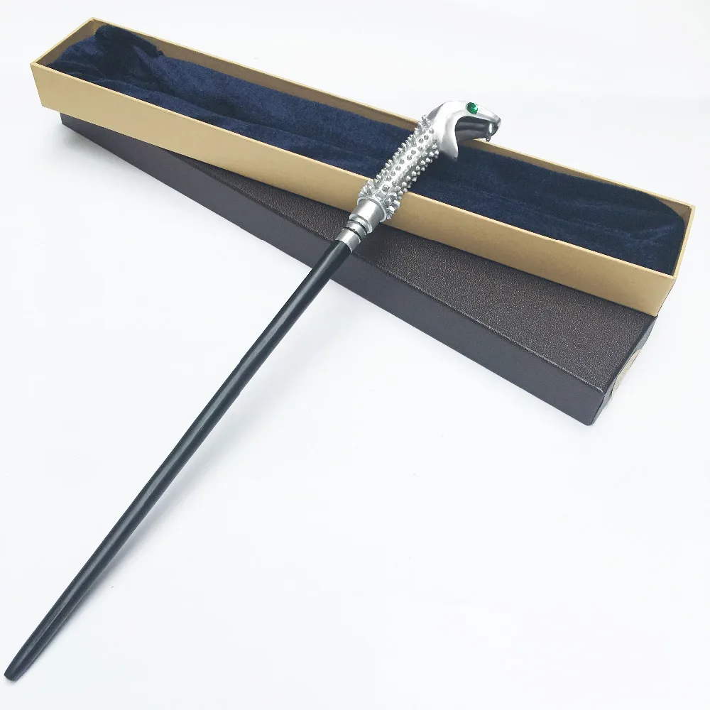 Металлический сердечник Lucius Malfoy волшебная палочка/волшебная палочка Harri/Высококачественная подарочная упаковка