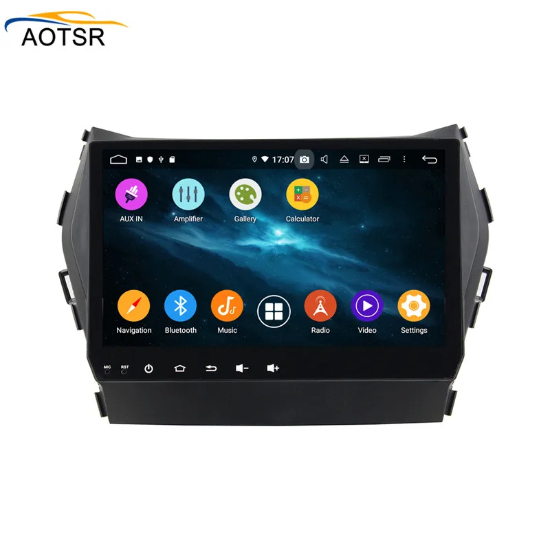 Sale DSP 4G+64G Android 9.0 car multimedia player For Hyundai IX45 2014 2015 2016 car gps navigation radio video stereo BT head unit 6