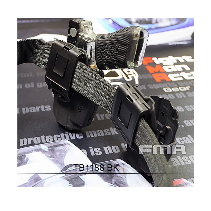 FMA тактическая охотничья система MOLLE для G17/22/37 HK45 M & P45 BK/DE|Шлемы| |