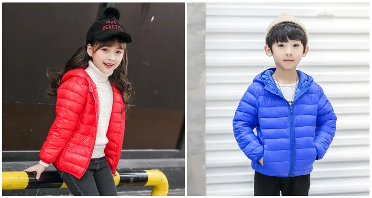 Детская верхняя одежда и пальто теплая зимняя куртка для мальчиков и девочек пальто с капюшоном детская одежда с хлопковой подкладкой пуховик для мальчиков