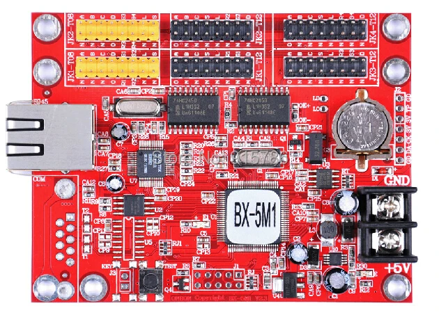 

BX-5M1 P10 single color LED Display screen controller, LED Display screen Control card