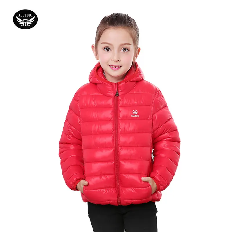 

Children's Outerwear Girl and Boy Winter Warm Hooded Coat Children Cotton-Padded Clothes boy Down Jacket kid jackets 3-7years