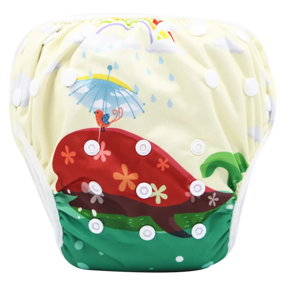 

Kids Swim Nappy One Size Baby Swim Diaper Waterproof Pants Like Swim in the Sea!