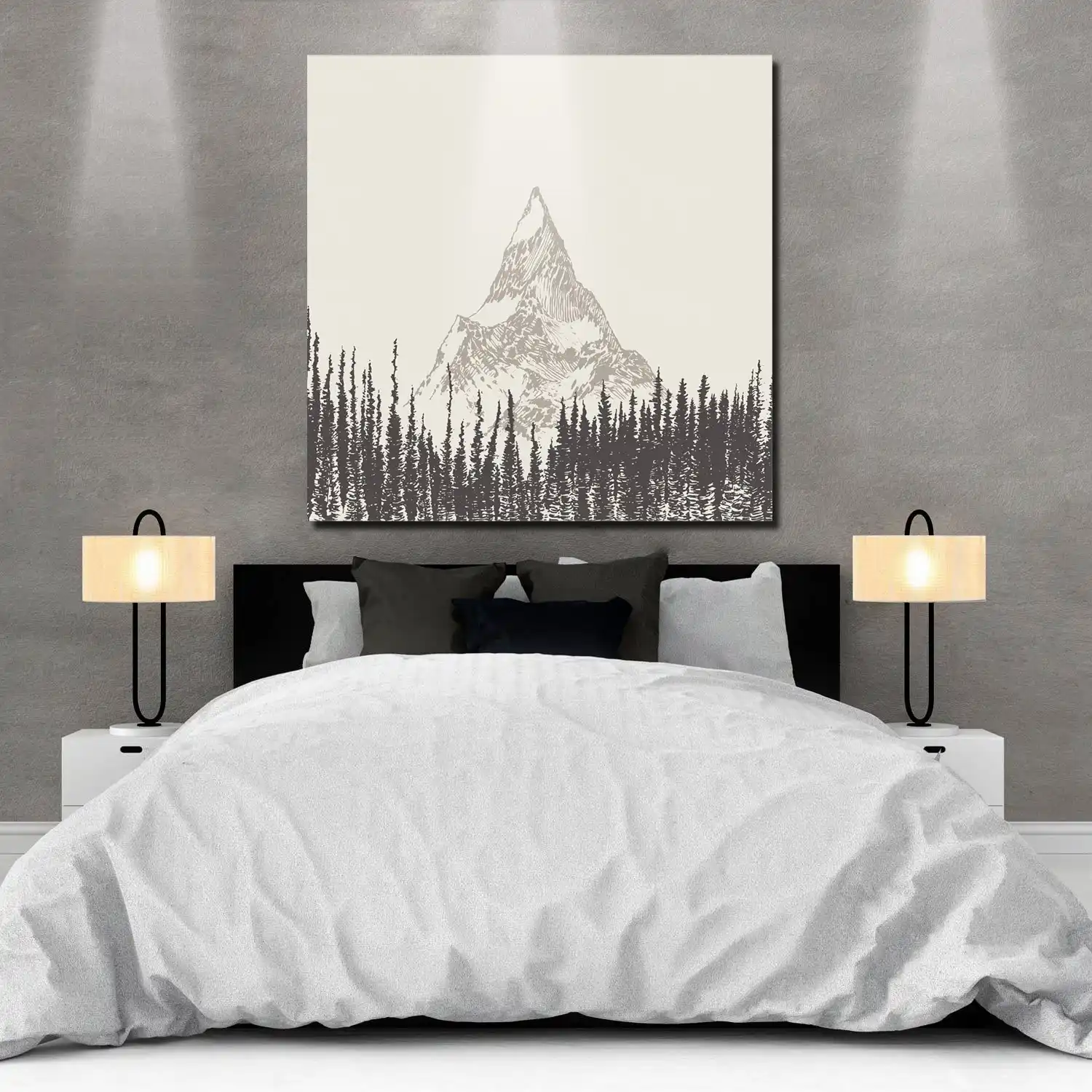 Artstore Pico Pintura Al Oleo Pared Arte Impresion Navidad Dia