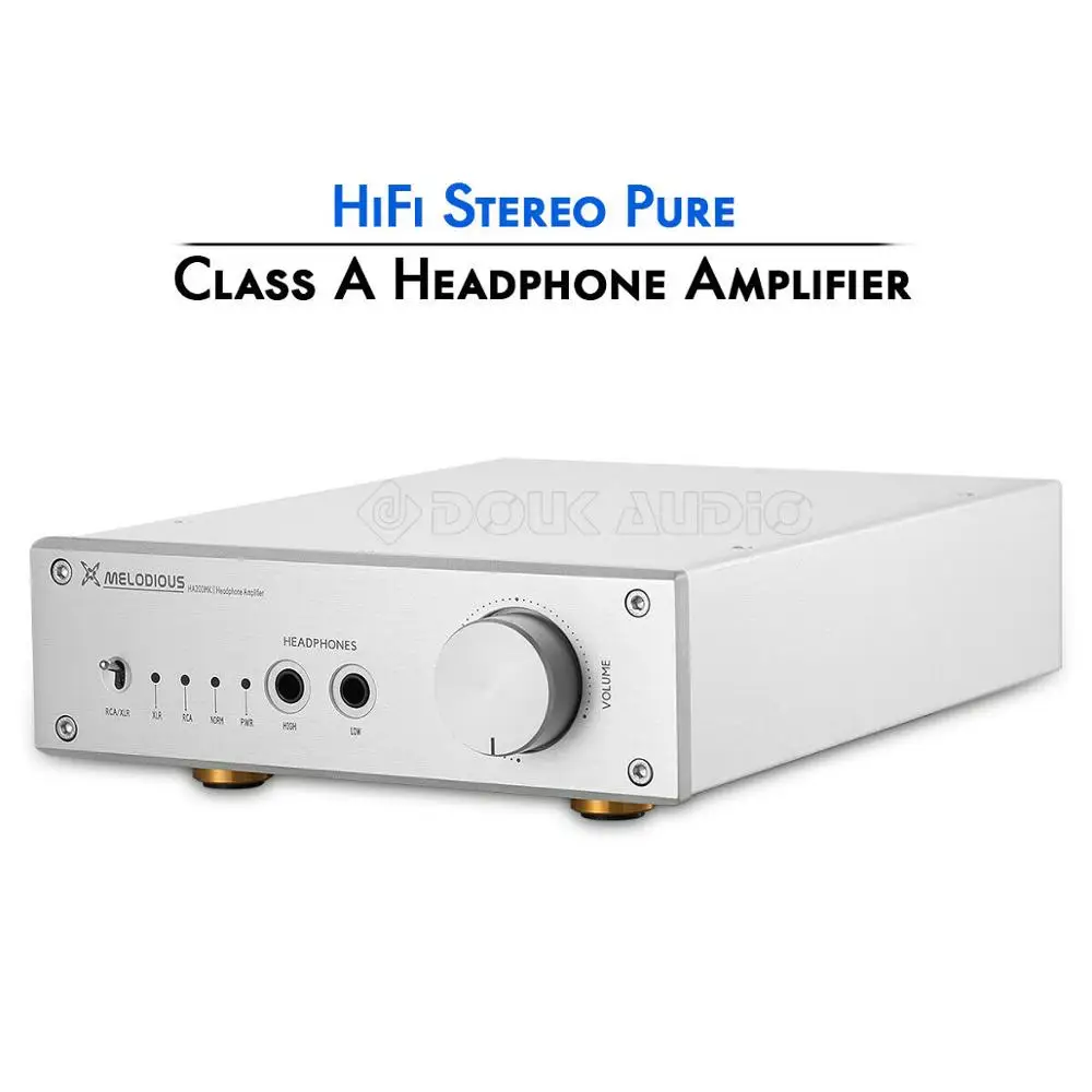 Последний Nobsound HiFi чистый класс усилитель для наушников сбалансированный