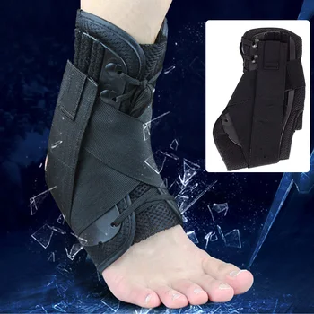 Enkelbrace Ondersteuning Stabilizer Sport Voetbal Compressie Verstelbare Lace Up Enkel Sokken Protector Orthese Enkelbrace Ondersteuning Stabilizer Sport Voetbal Compressie Verstelbare Lace Up Enkel Sokken Protector Orthese