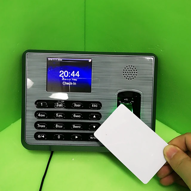 TX628 ZK Fingerprint time attendance System Employee Time