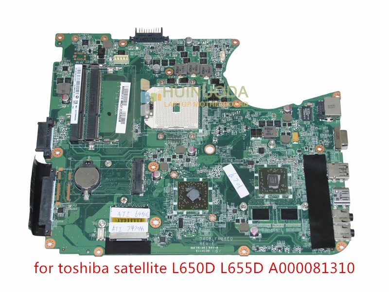 Материнская плата NOKOTION A000081310 для ноутбука toshiba satellite L750D L750 L755D DA0BLFMB6E0 ATI 7400M DDR3