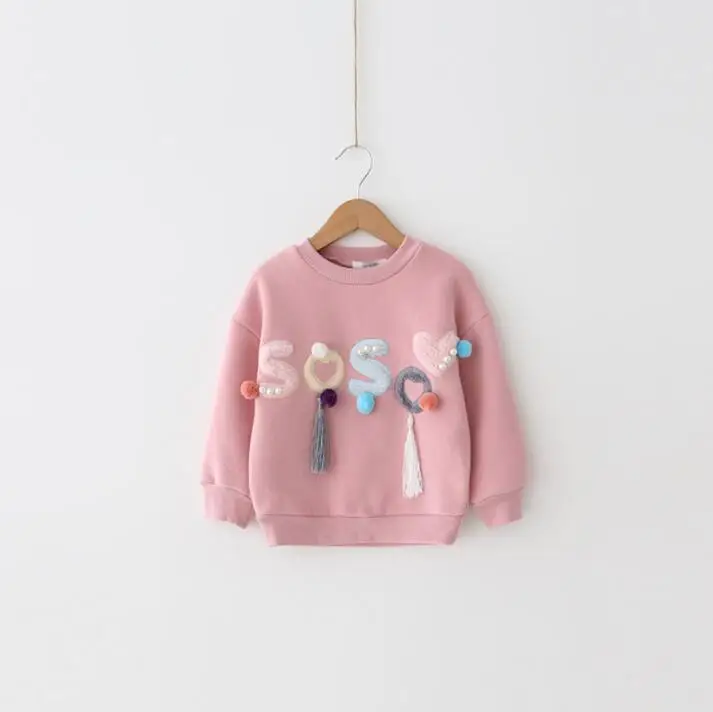 YG31885640 2017 Autumn Baby Girl Top Fashion Solid Print Flower Toddler Girl Clothes Full Sleeve Kids Pullover Girls Clothes HTB1lgK6ahHI8KJjy1zbq6yxdpXap - YG31885640 2017 Autumn Baby Girl Top Fashion Solid Print Flower Toddler Girl Clothes Full Sleeve Kids Pullover Girls Clothes