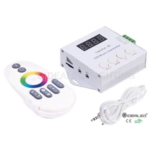 Music X2 Controller for WS2812B WS2811/WS2812/USC1903 6803 IC 1000pixels LED Strip lights DC5V-24V,with RF Touch Remote control