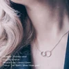 EManco acier inoxydable collier femmes pendentif collier chokers pour les femmes bijoux de mode meilleur ami collier kolye ► Photo 2/6