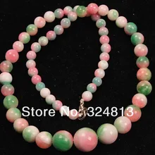 Новинка! Женское красивое ожерелье 6-14 мм с разноцветными бусинами#1386