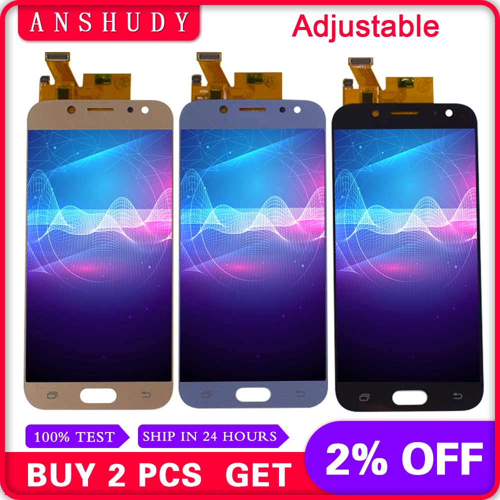 

Adjustable For Samsung Galaxy J5 2017 J530 LCD J530F J530FM LCD Display Module + Touch Screen Digitizer Sensor Assembly