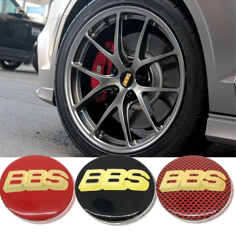 Car sticker hub center cover decal car BBS 3D sticker for audi a5 a4 b8 b6 b7 b5 a3 q7 q5 a1 a6 c5 c6 tt q3 328i GT X1 car