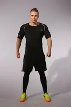 Tightening Leggings Compression Shirt Body Lotion Sportswear Fitness Men’s Long Slippers T-Shirt T-Shirt X-623