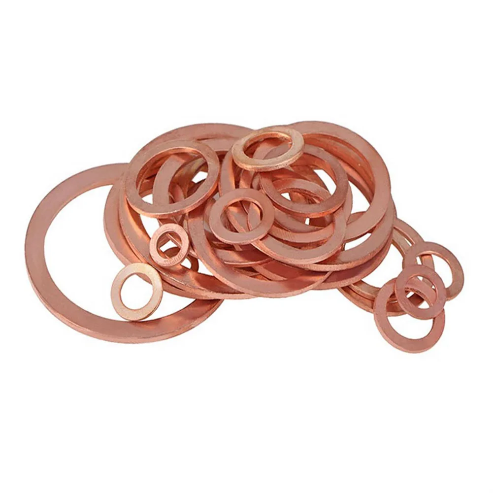 

200pcs Seal Ring Assortment Set Copper Seals Oil Copper Rings Washers Box DAG-ship